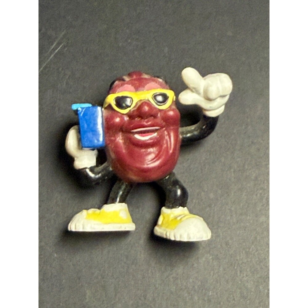 Vintage California Raisins Boombox Figure 1988 Applause PVC Radio